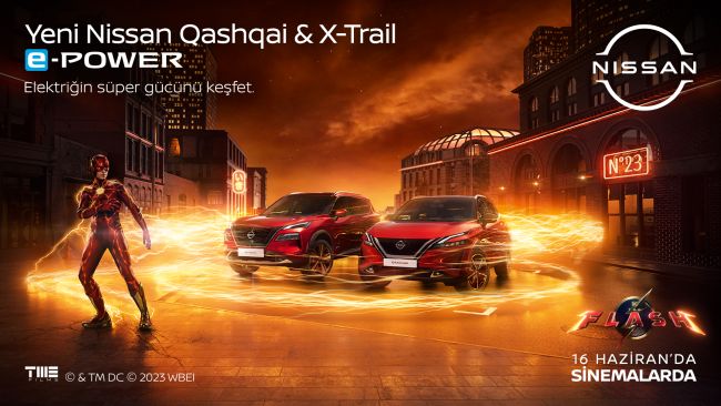 Nissan “The Flash” ile beyaz perdede seyirci karşısına çıkıyor!