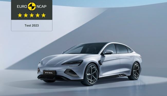 BYD SEAL ve BYD DOLPHIN’e Euro NCAP’ten 5 Yıldız
