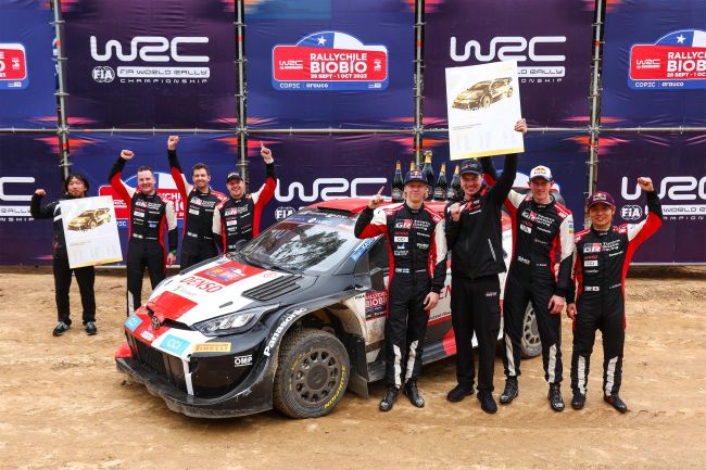 TOYOTA GAZOO Racing WRC’de Üst Üste 3. Kez Markalar Şampiyonu Oldu