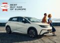 BYD’nin C-Hatchback Modeli DOLPHIN Avrupa’da Satın Alınabilecek En İyi Otomobil Seçildi