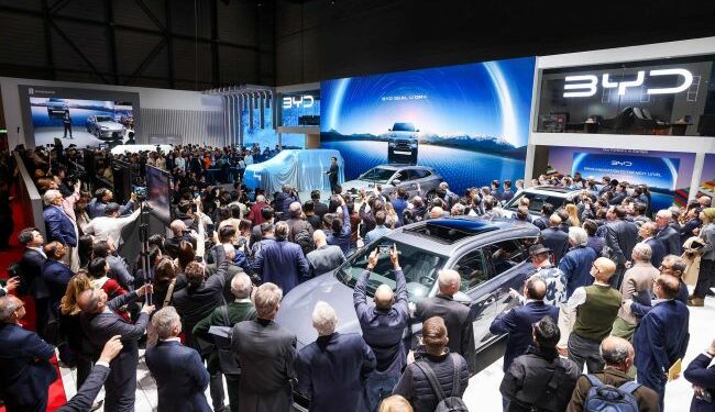BYD Yüksek Teknolojiye Sahip Yenilikleriyle Cenevre’de Büyük Ses Getirdi