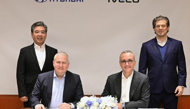 Hyundai Global eLCV platformuyla Iveco Grubu'na Destek Verecek.