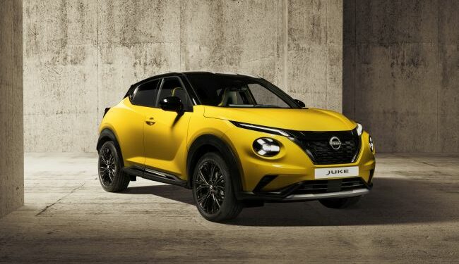 Yenilenen Nissan Juke ikonik sarı rengiyle geri döndü