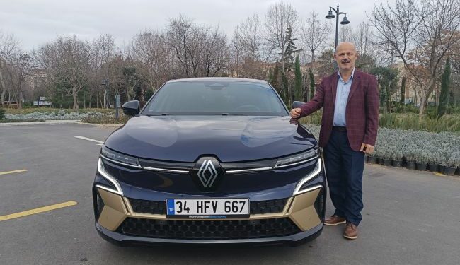Tamamen Elektrikli Renault Megane E-Tech Test/İzlenim