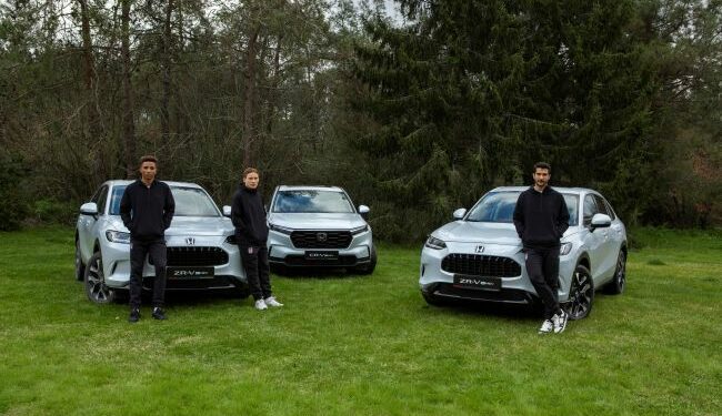 Honda’nın Hibrit SUV Modelleri  Beşiktaş JK’ya Enerji Katacak