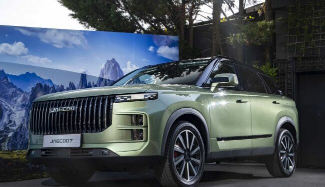 JAECOO’nun İlk Şehirli Off-Road Modeli JAECOO 7 Türkiye İçin Geri Sayıma Başladı