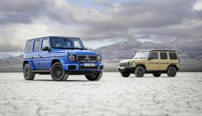Elektrikli GELÄNDEWAGEN: EQ Teknolojisine sahip yeni Mercedes-Benz G 580, arazi yeteneklerinde sınır tanımıyor