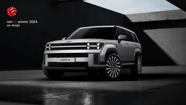 Hyundai SANTA FE Red Dot Tasarım Ödülünü Kazandı