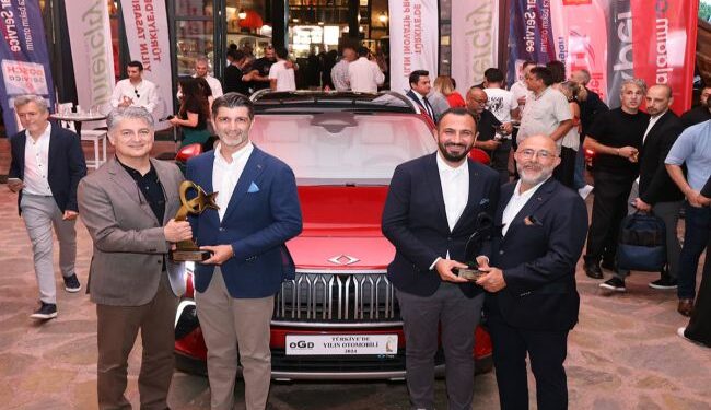 Türkiye'de Yılın Otomobili ''TOGG T10X'' 7 Otomobil Arasında Birinci Oldu
