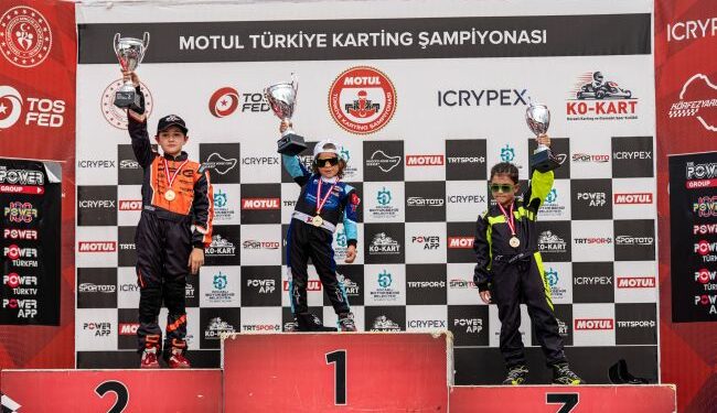 BOM Karting, Zayn Sofuoğlu ile Podyumun Zirvesinde!
