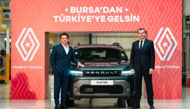 Türkiye’nin Duster’ı Renault Duster, Bursa Oyak Renault Otomobil Fabrikaları’nda Üretilmeye Başlandı