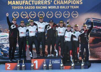TOYOTA GAZOO Racing WRC’de 4. Kez Üst Üste Markalar Şampiyonu Oldu