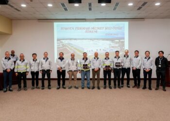 Toyota Otomotiv Sanayi Türkiye’den 446 çalışanına ‘Hizmet Yılı Ödülü’ 