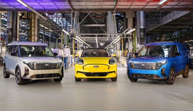 Tamamen elektrikli yeni Ford’lar Avrupa yollarına çıkmaya hazır!