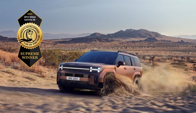 Kadınların Dünyada Yılın Otomobili Hyundai SANTA FE Seçildi