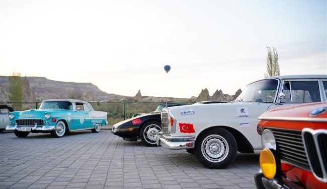 KLASİK OTOMOBİL KULÜBÜ’nün BAHAR RALLİSİ, Kapadokya’da Yapıldı!