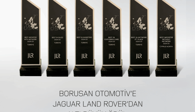 Jaguar Land Rover'dan Borusan Otomotiv Grubu'na Altı Ödül
