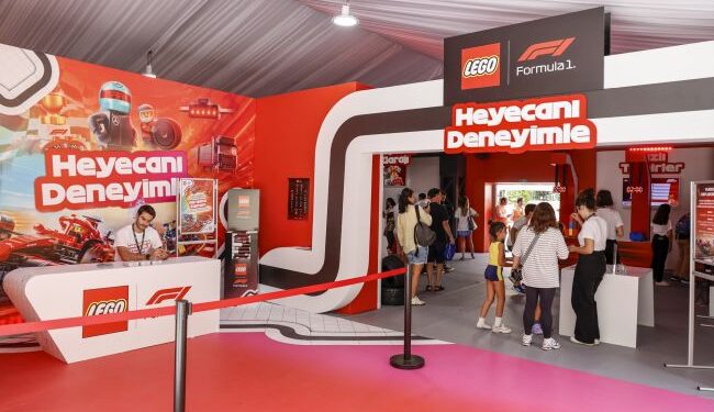 LEGO® Türkiye ile Formula 1® Yarış Heyecanı İstanbul’a geldi!