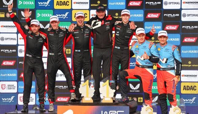 Toyota WRC’de Üst Üste Beşinci Kez Şampiyon  