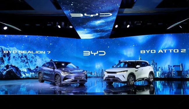 BYD Türkiye, SEALION 7 ve ATTO 2 ile Elektrikli SUV Ailesini Genişletiyor