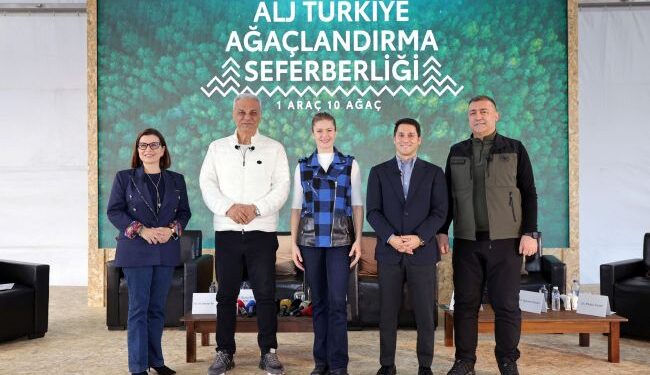 ALJ Türkiye Ağaçlandırma Seferberliği’nin İlk Adımını 310 Bin Fidan ile İzmir’de Attı