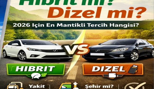 Hibrit mi Dizel mi? 2026 Türkiye’de Hangisi Daha Mantıklı?