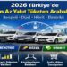 2026 Türkiye’de En Az Yakıt Tüketen Arabalar (Benzinli, Dizel, Hibrit ve Elektrikli)