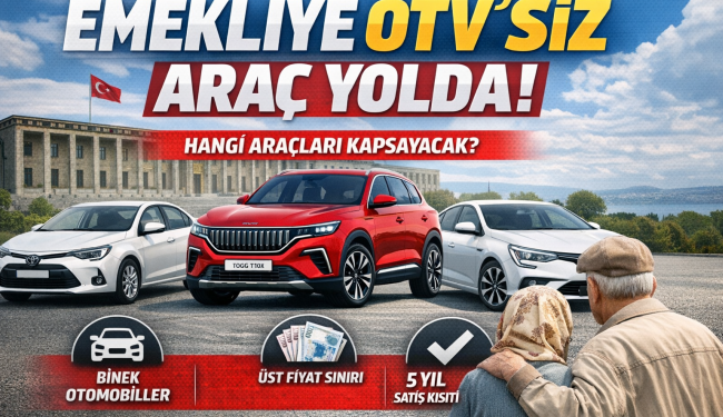 Emeklilere ÖTV Muafiyeti 2026: Hangi Araçlar Kapsama Girecek? Şartlar ve Detaylar Haberimizde!