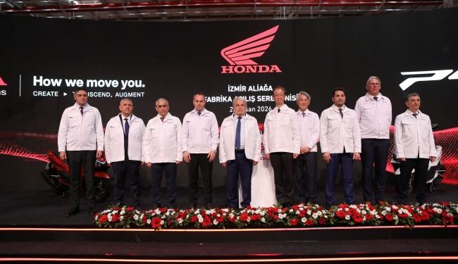 Honda’dan Türkiye’ye Dev Yatırım! Aliağa’da Motosiklet Üretimi Resmen Başladı